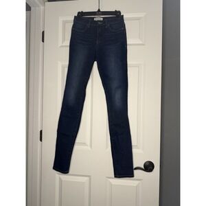 Henry And Belle High Waisted Super Skinny Denim Jeans Size 26 Dark Wash
